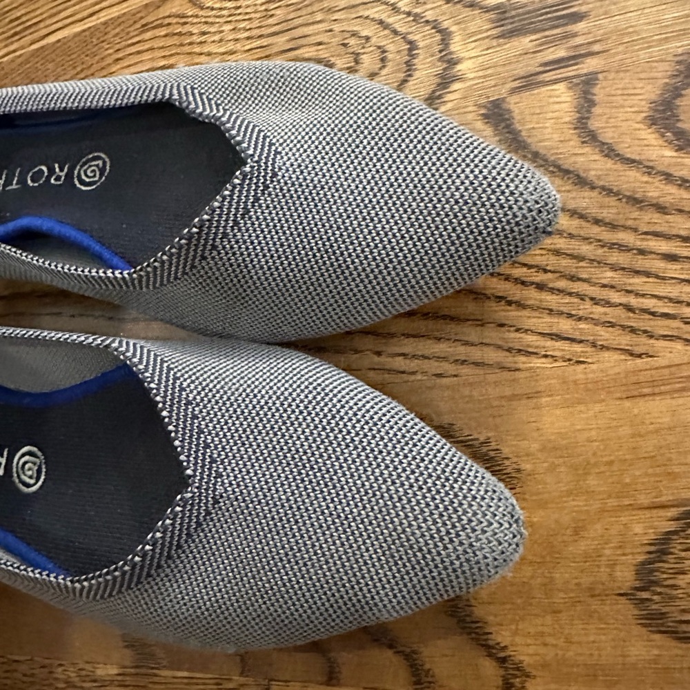 Rothy’s The Point Cloud Grey Birdseye 11.5 (fits 11) - Picture 4 of 4